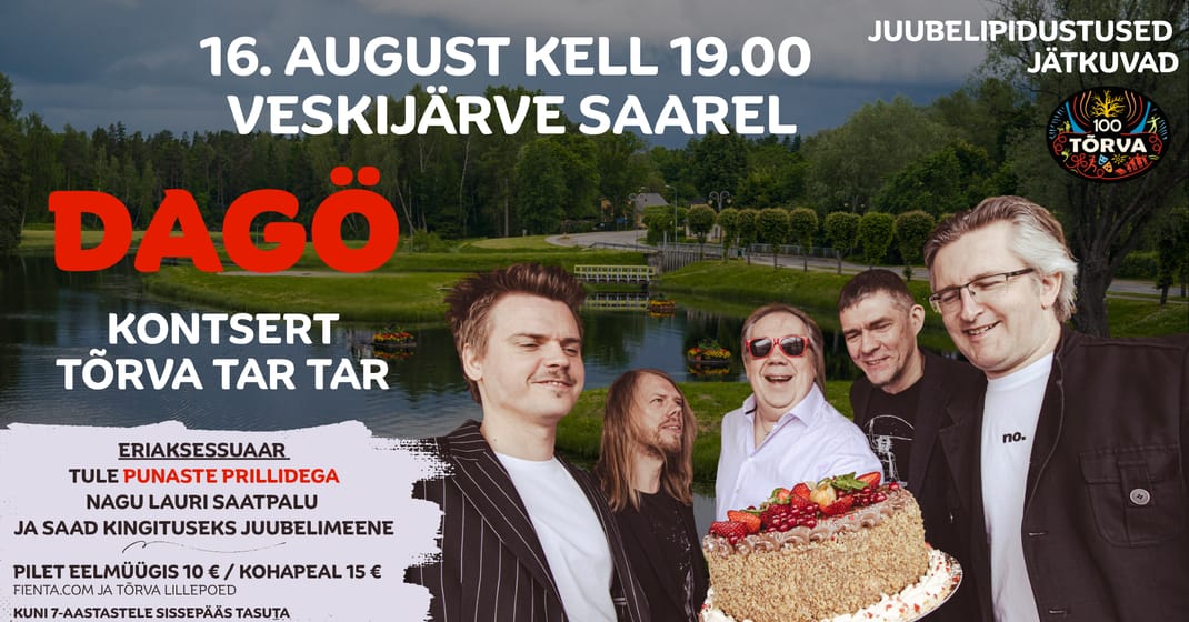 DAGÖ kontsert “Tõrva TAR TAR”