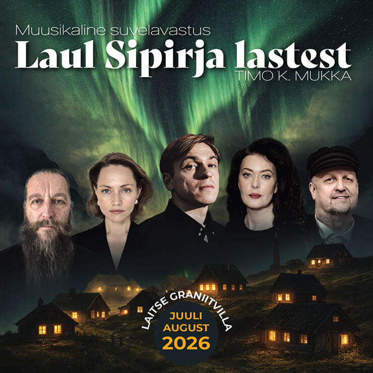 “Laul Sipirja lastest” – muusikaline suvelavastus