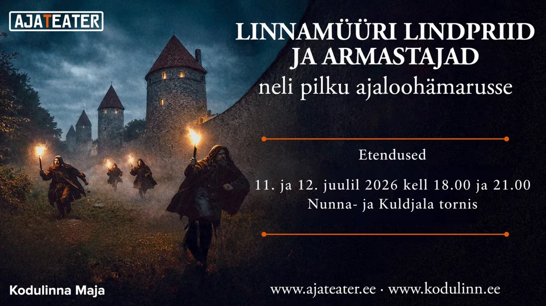 Rännaklavastus LINNAMÜÜRI LINDPRIID JA ARMASTAJAD