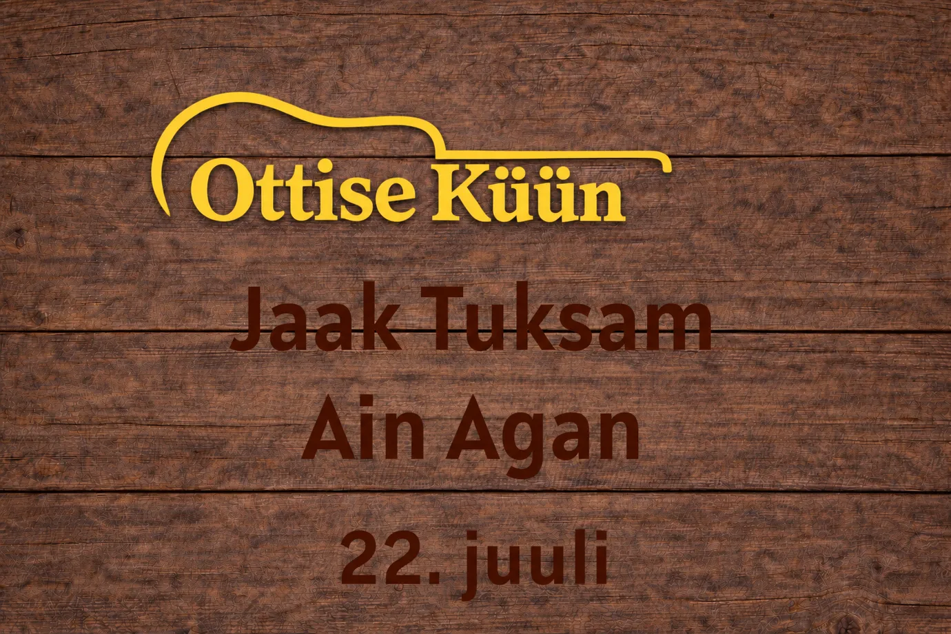 Jaak Tuksam ja Ain Agan Ottise Küünis