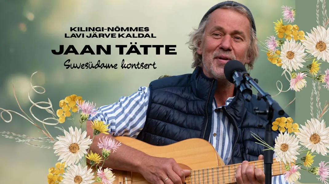 Jaan Tätte suvesüdame kontsert Lavi järve ääres