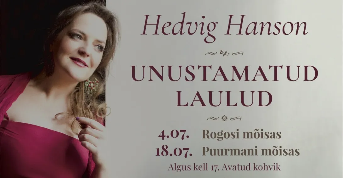 Hedvig Hanson Unustamatud laulud