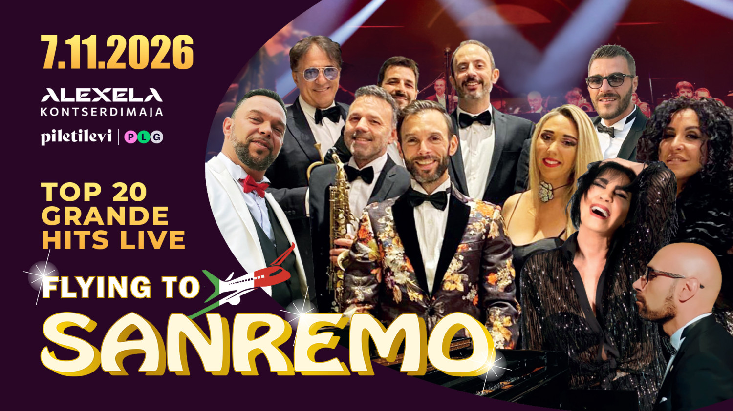 Flying to SANREMO