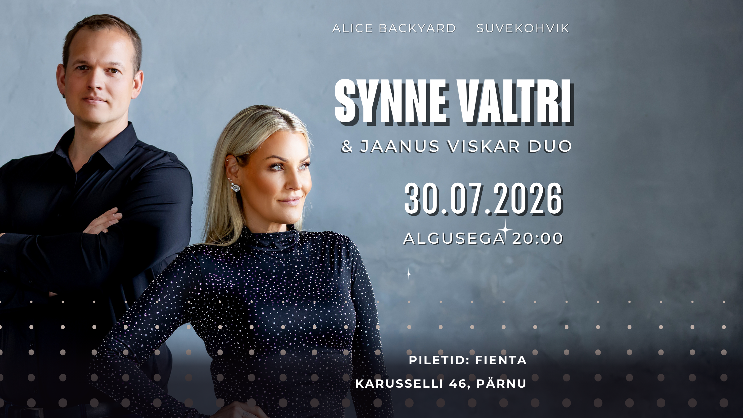 Synne Valtri – suvekontsert Pärnus