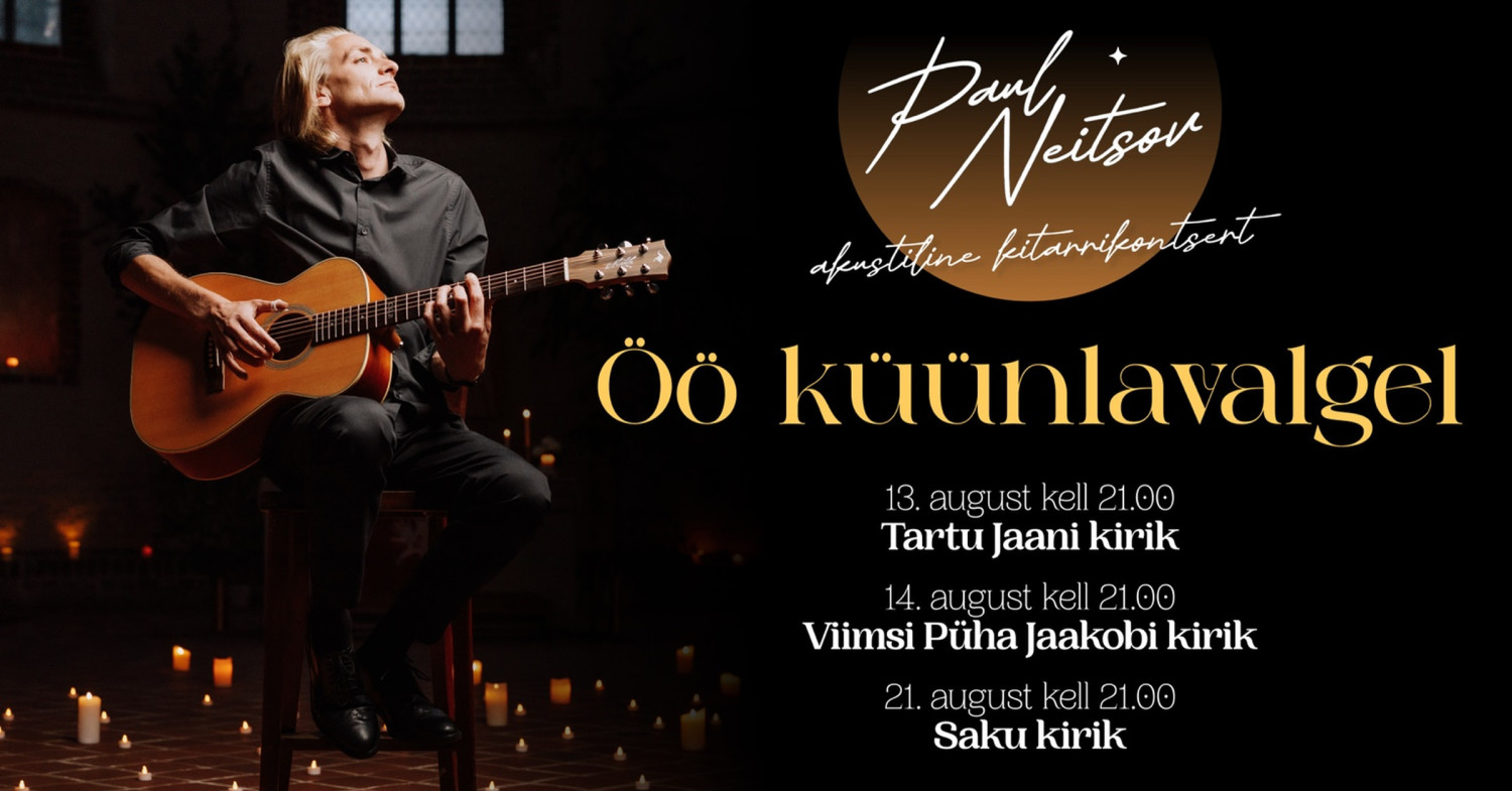 Paul Neitsovi kitarrikontsert: Öö küünlavalgel