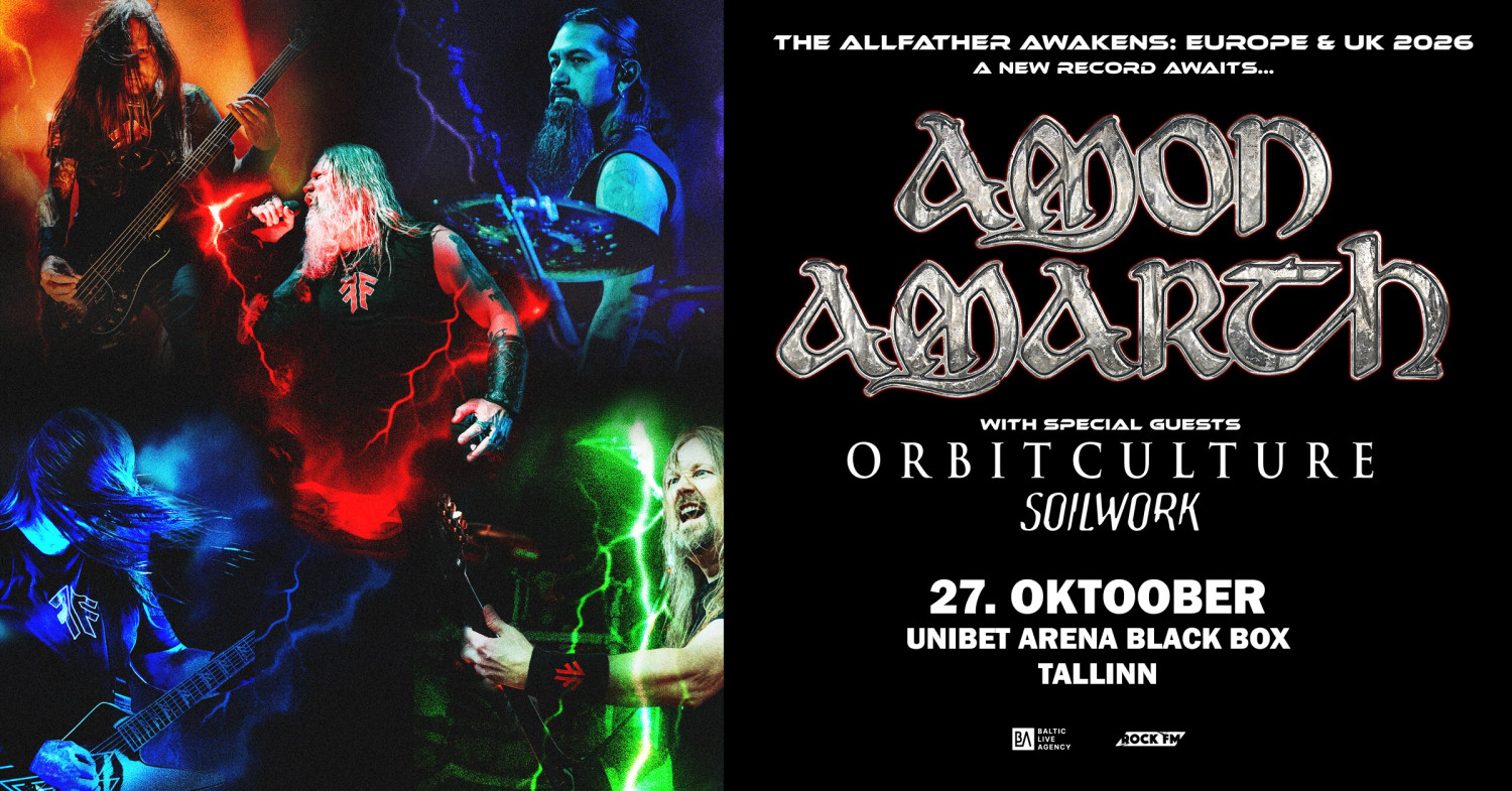 Amon Amarth + Orbit Culture + Soilwork 2026