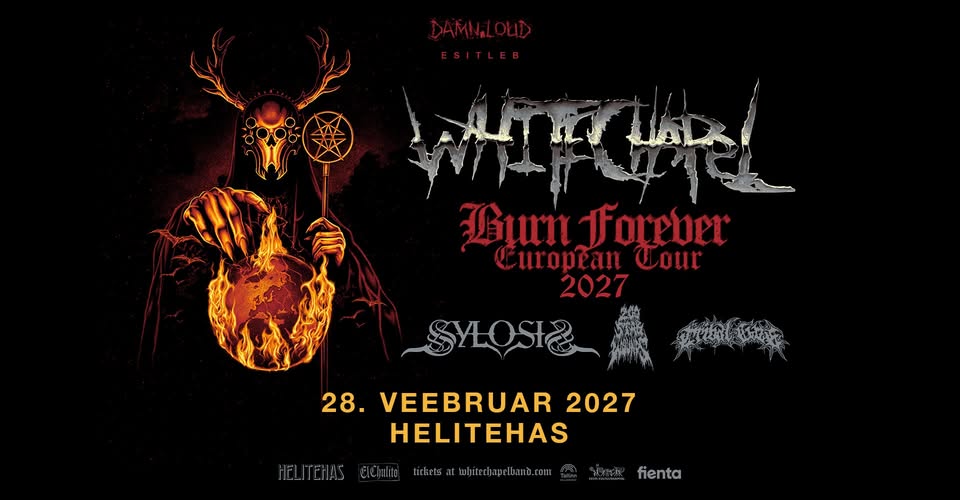 Whitechapel (US), Sylosis (UK), 200 Stab Wounds (US), Tribal gaze (US)