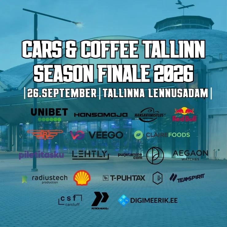 Cars & Coffee Tallinn- Season Finale 2026