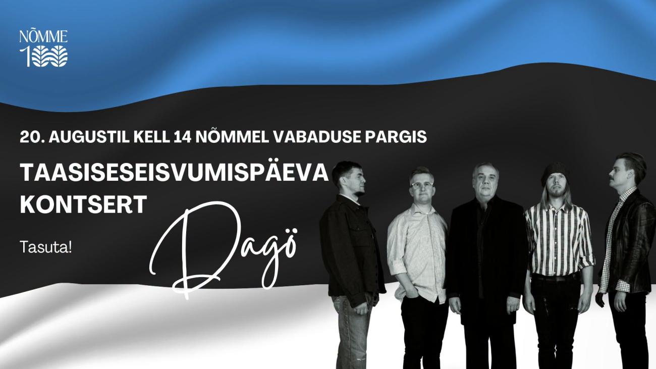 Dagö kontsert Vabaduse pargis