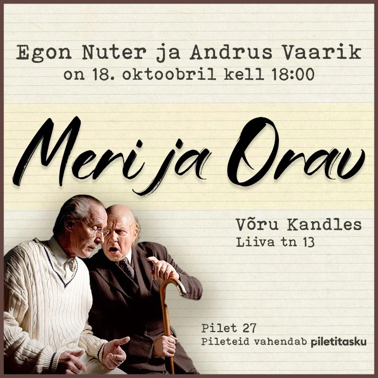 "Meri ja Orav" | Võru Kandles