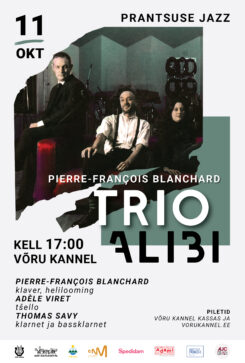 Prantsuse Jazz. Pierre-François Blanchard Trio ALIBI