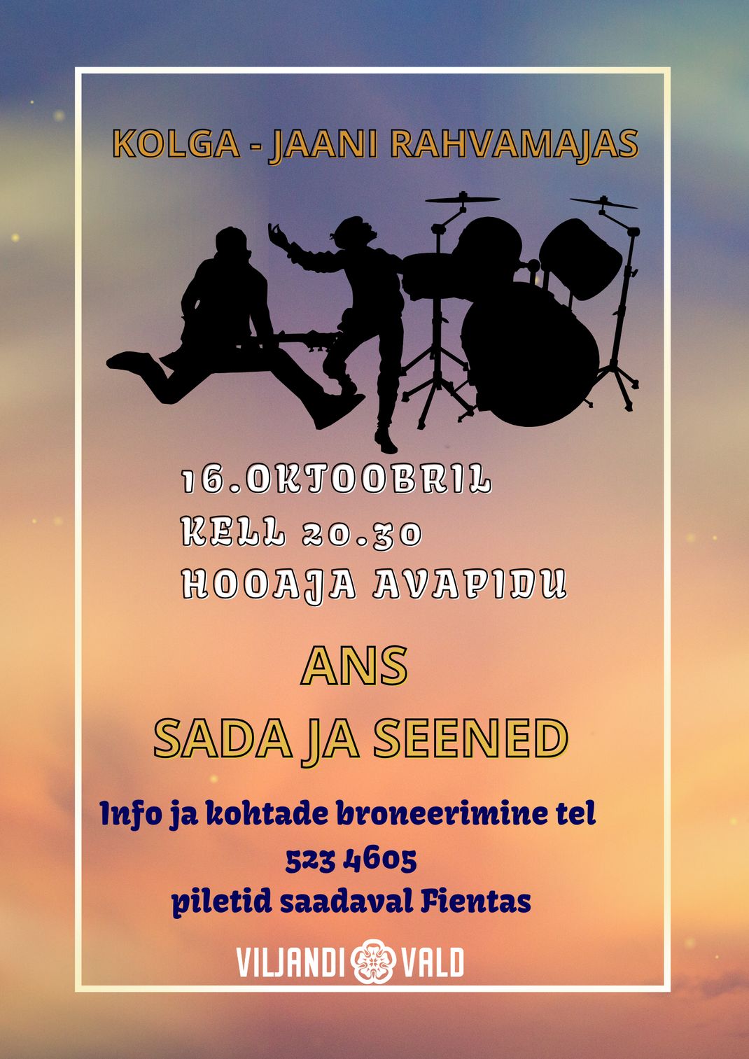 Hooaja avapidu ans Sada ja Seened