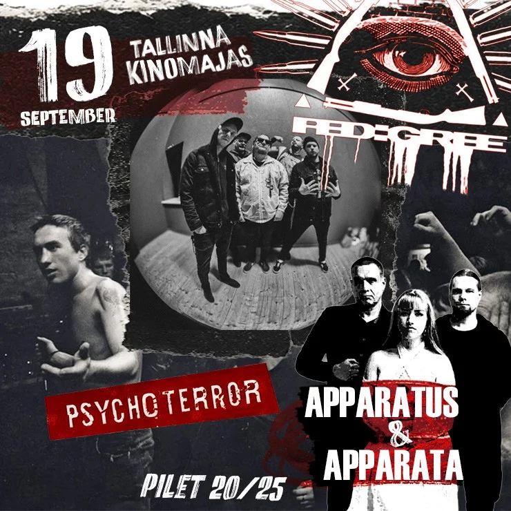 PSYCHOTERROR / PEDIGREE / APPARATUS & APPARATA