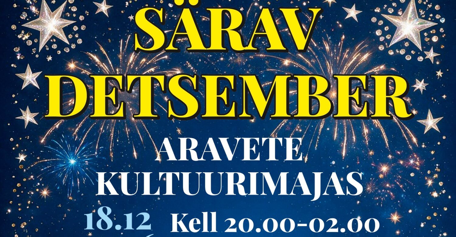 Aastalõpupidu "Särav detsember"
