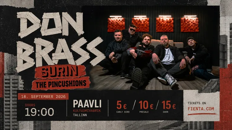 DON BRASS + SURIN + THE PINCUSHIONS