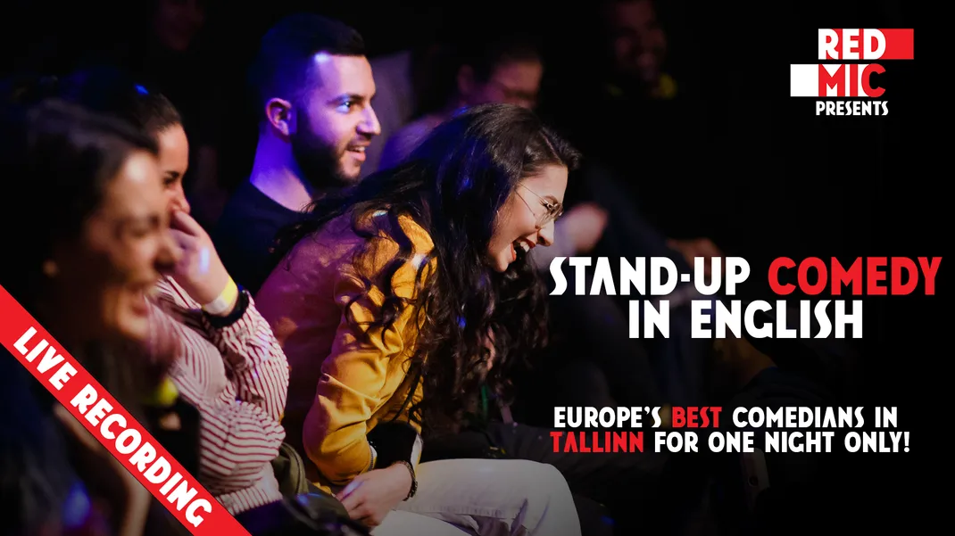 RED MIC - Tallinn - Stand up Comedy in English