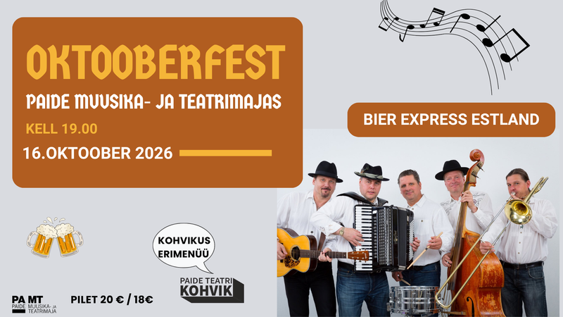 Oktooberfest - Bier Express Estland