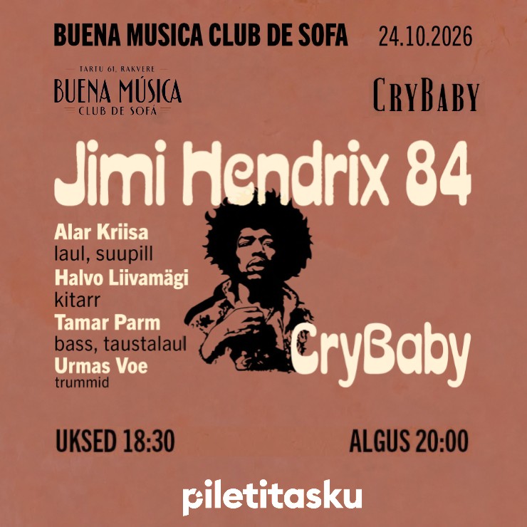 CryBaby | Jimi Hendrix 84