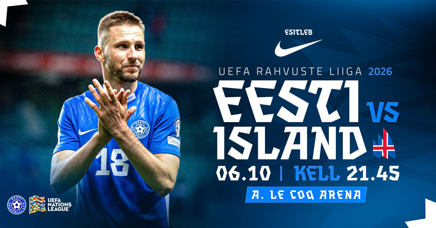 EESTI - ISLAND | UEFA Rahvuste liiga 2026