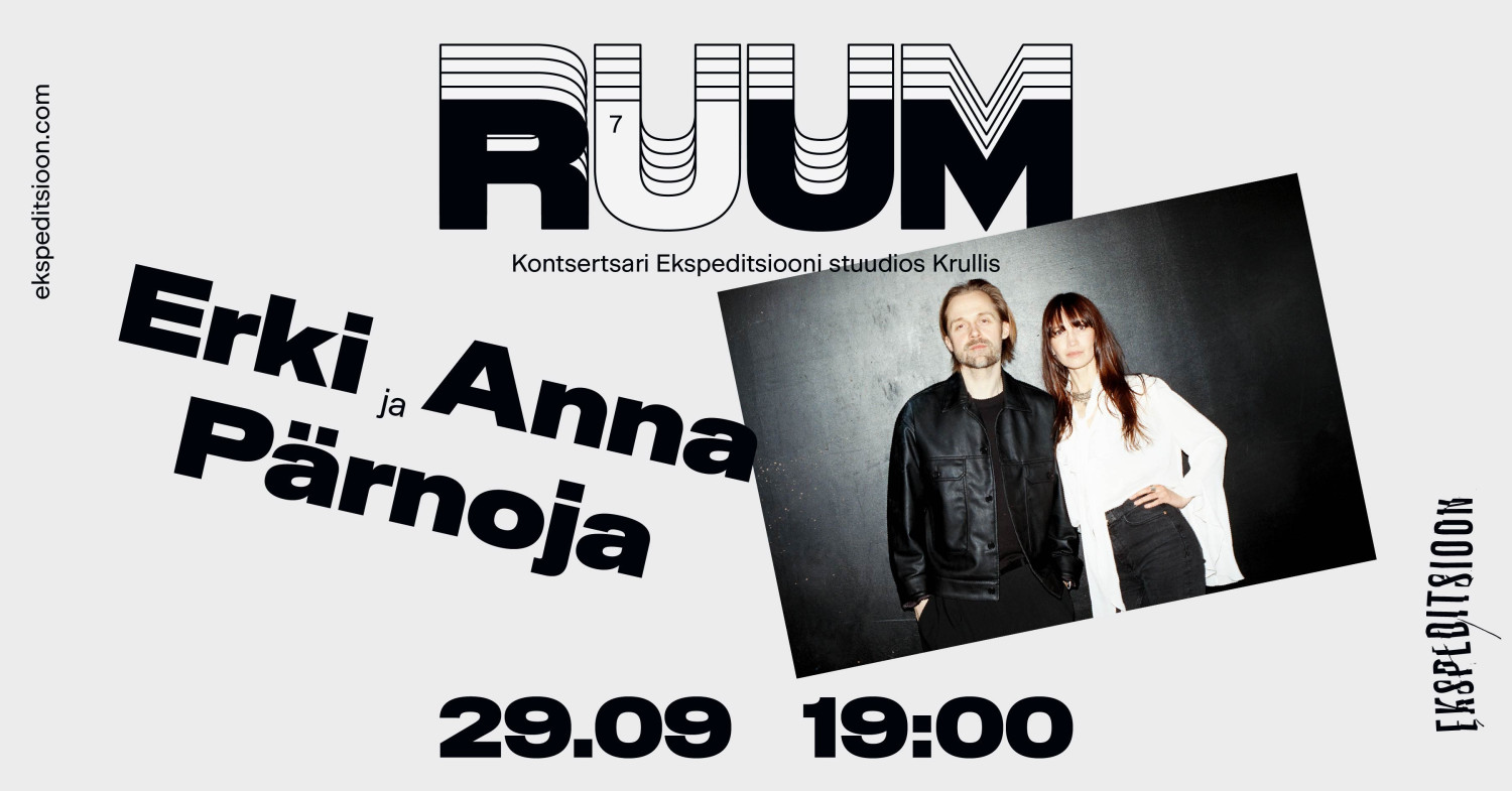 Kontsertsari RUUM: Erki ja Anna Pärnoja