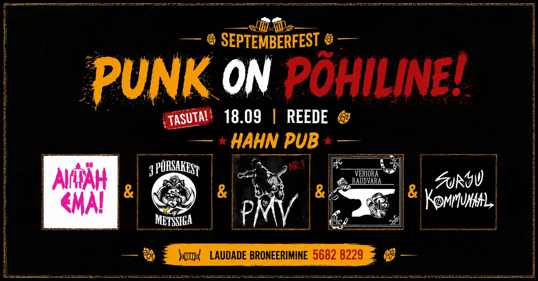 Septemberfest – PUNK ON PÕHILINE!