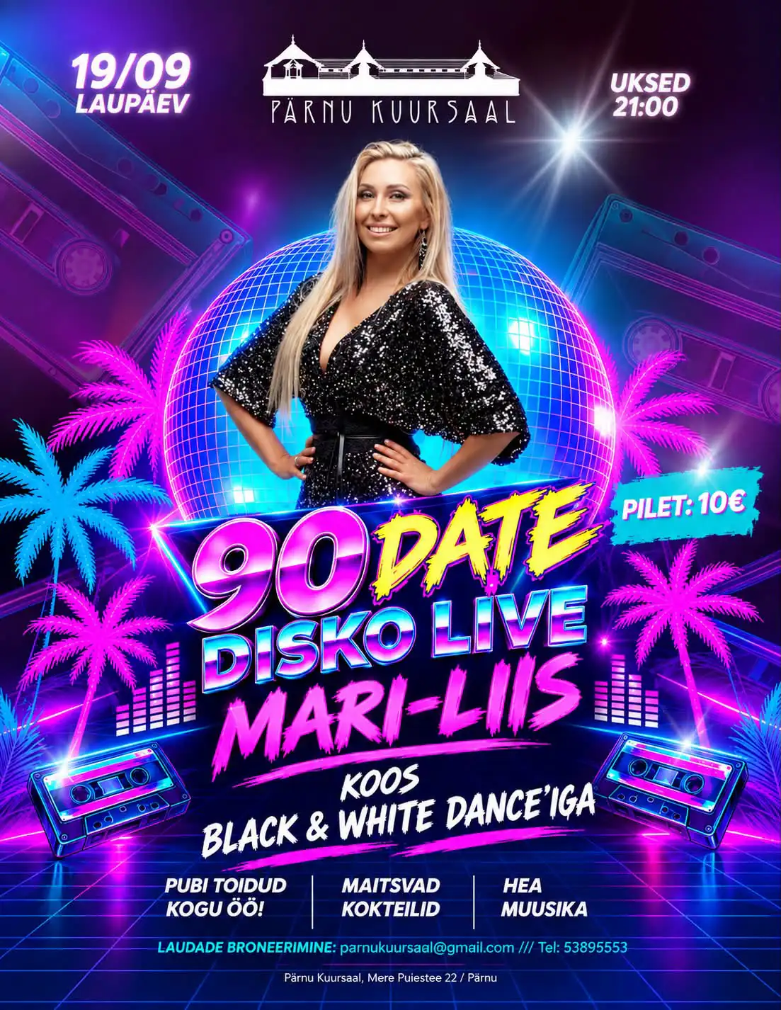 MARI-LIIS koos BLACK & WHITE DANCE’iga