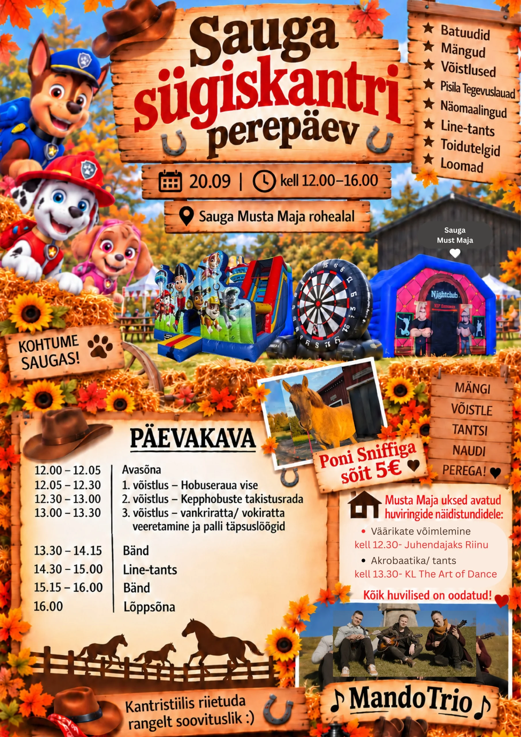 Sauga sügiskantri perepäev