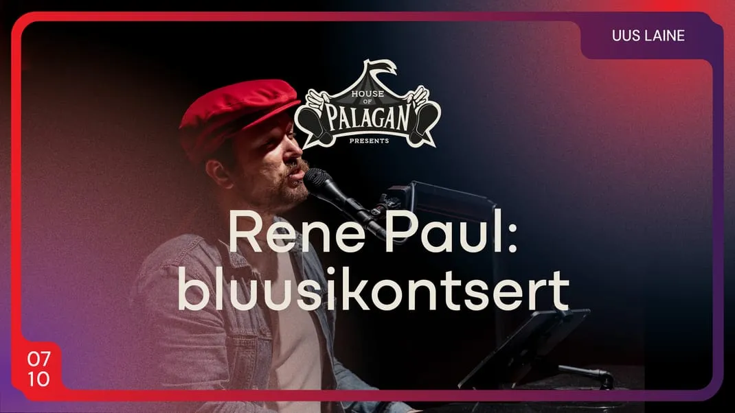 Bluusikontsert: Rene Paul