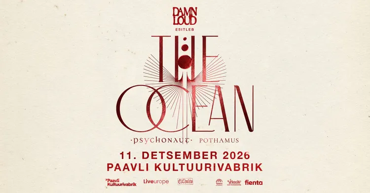 The Ocean (DE), Psychonaut (BE), Pothamus (BE)