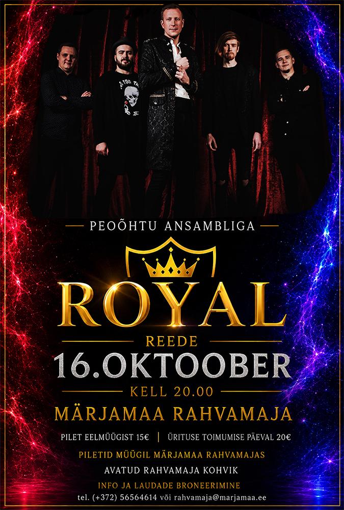 Peoõhtu ansambliga ROYAL