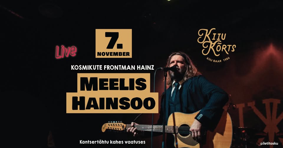 HAINZ "Kosmikud" akustiline kontsert