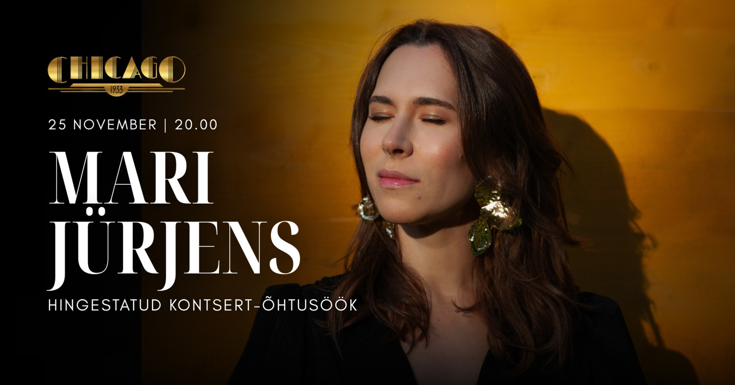 Mari Jürjens kontsert-õhtusöök