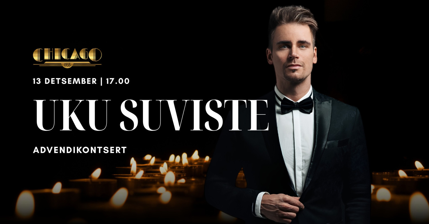 Uku Suviste advendikontsert & õhtusöök