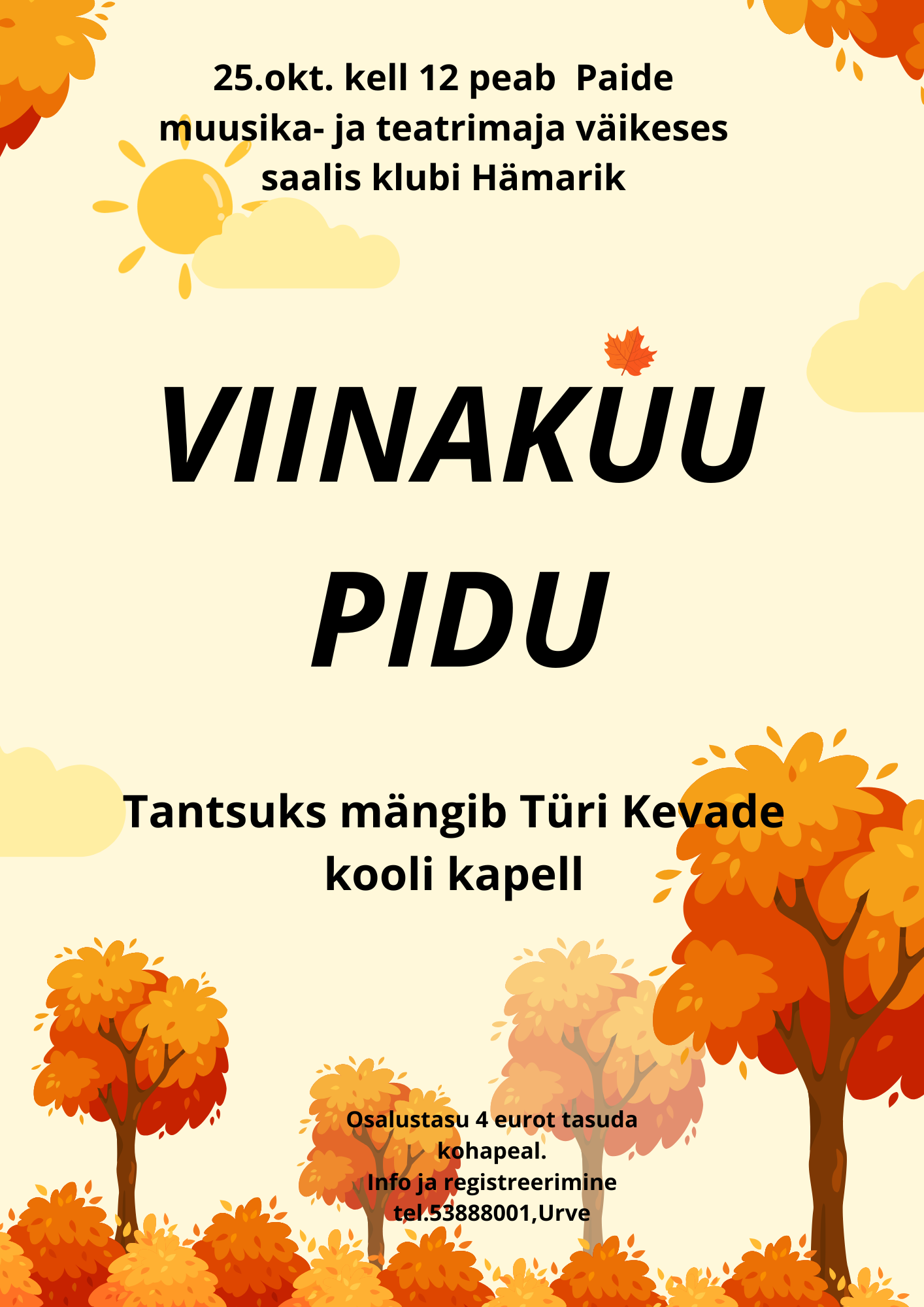 Eakate klubi Hämarik: Viinakuu pidu
