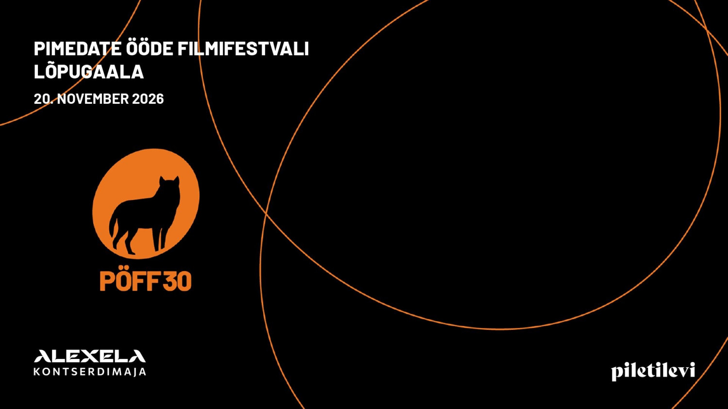 30. Pimedate Ööde Filmifestivali lõpugaala