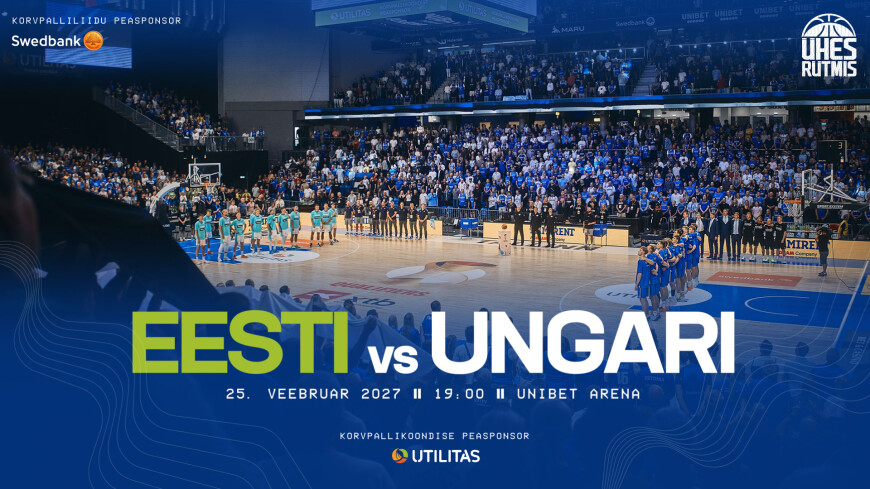 Eesti - Ungari | FIBA Basketball World Cup 2027 Qualifiers