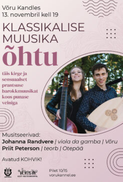Johanna Randvere ja Priit Peterson