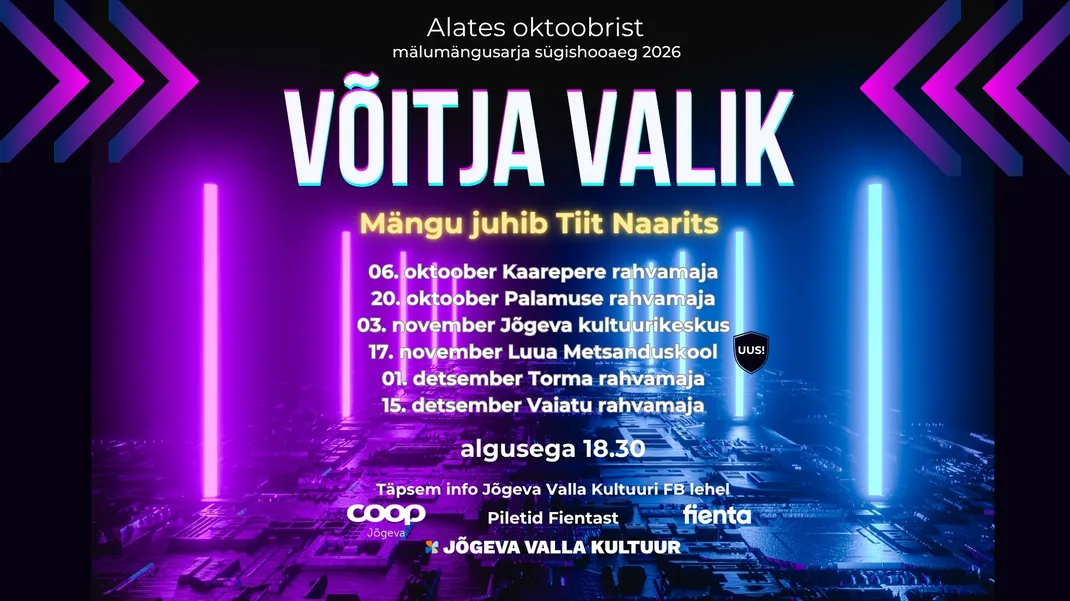 Mälumängusari VÕITJA VALIK