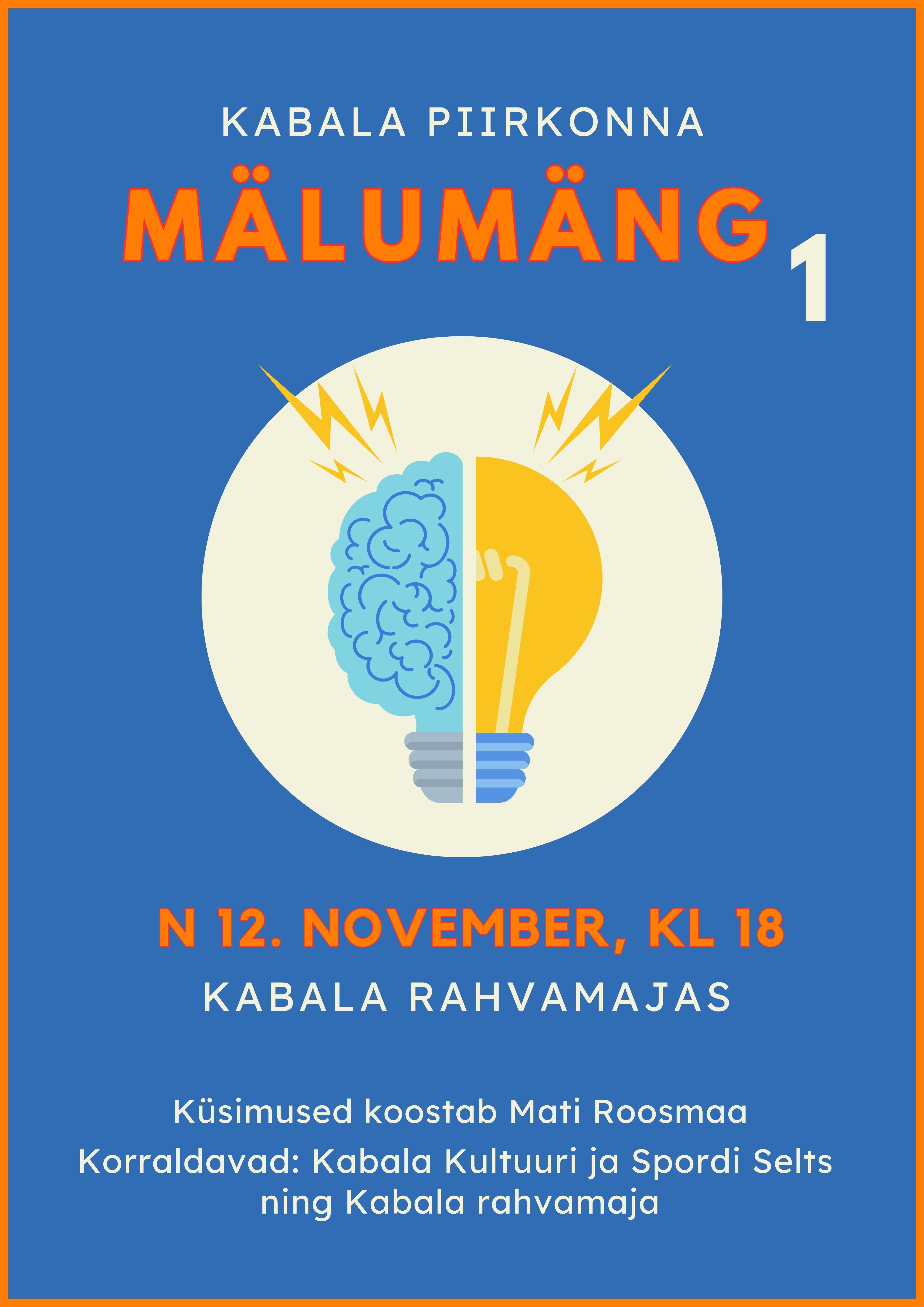 Kabala piirkonna MÄLUMÄNG