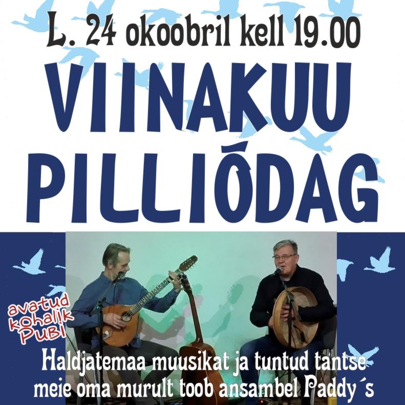 VIINAKUU PILLIÕDAG -- ans. Paddy´s