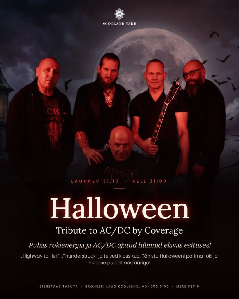Halloween party: Tribute to AC/DC by Coverage
