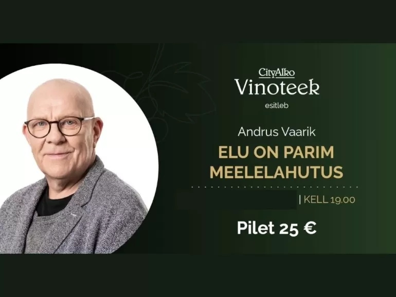 Andrus Vaarik- Elu on parim meelelahutus