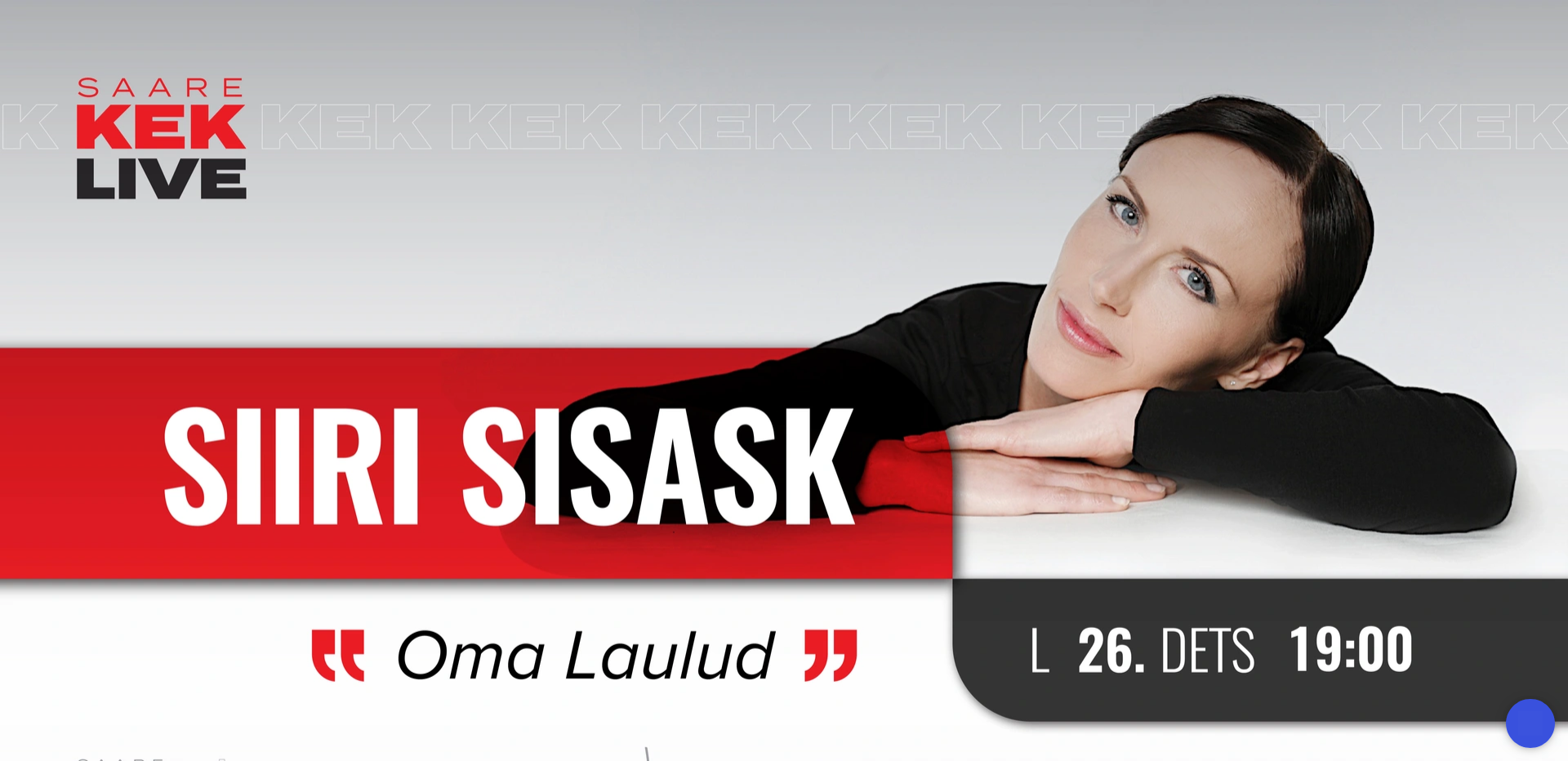 SAARE KEK LIVE- SIIRI SISASK
