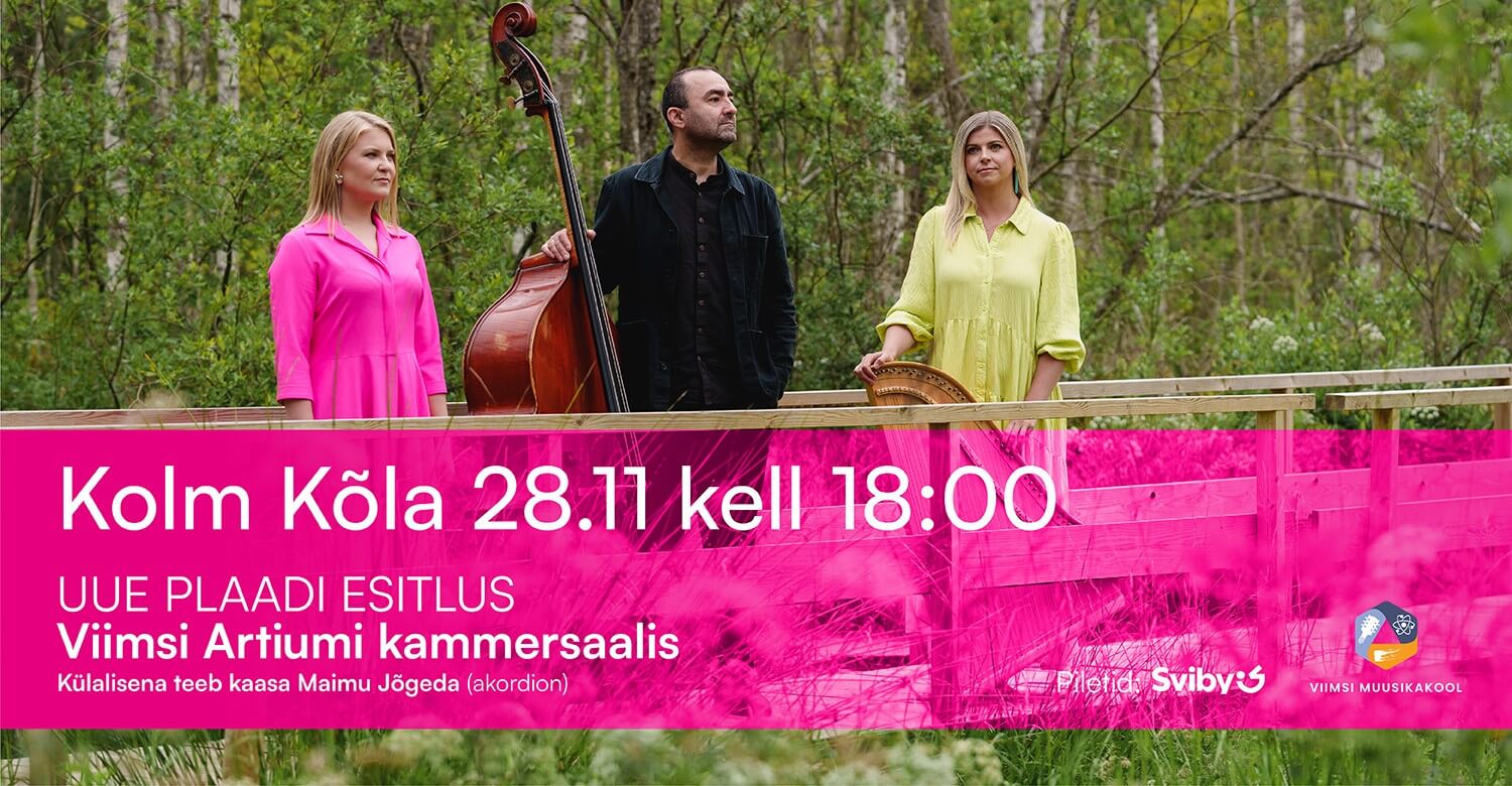 Kolm Kõla debüütalbumi "Confluence" esitluskontsert