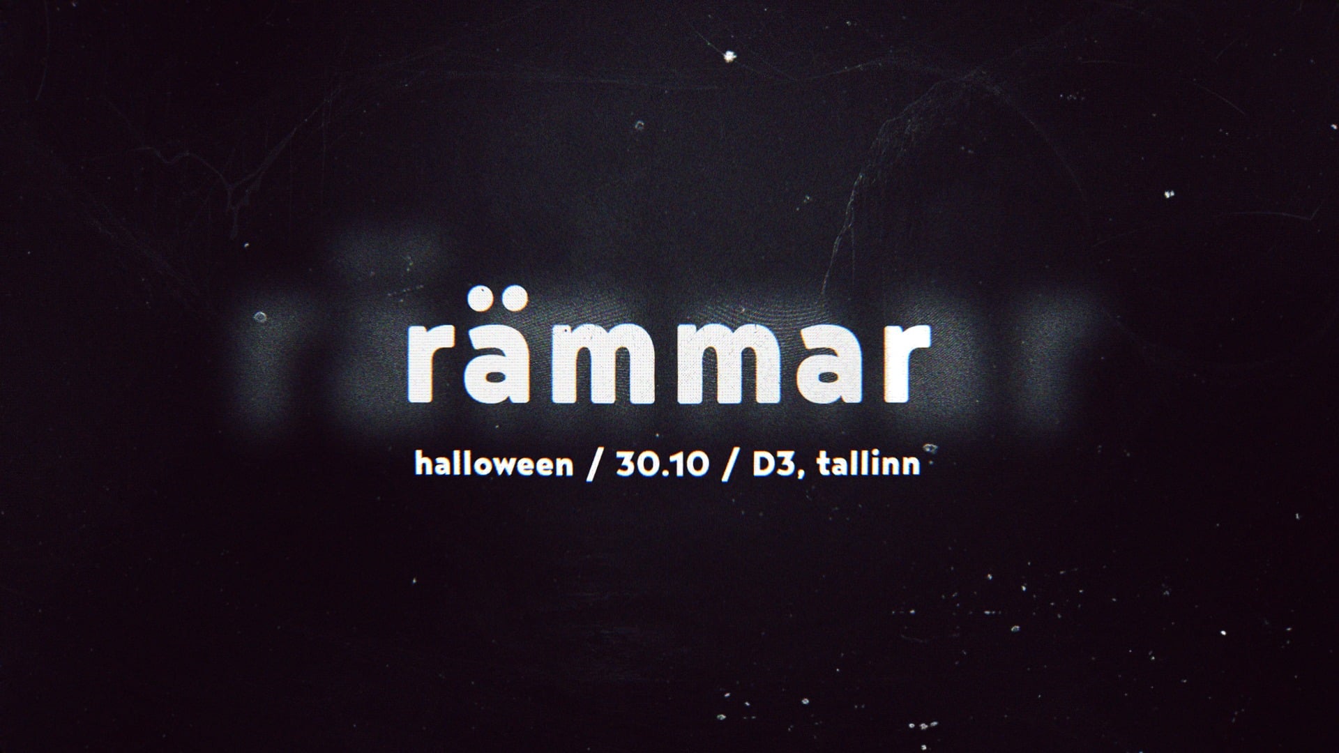 halloweeni rämmar