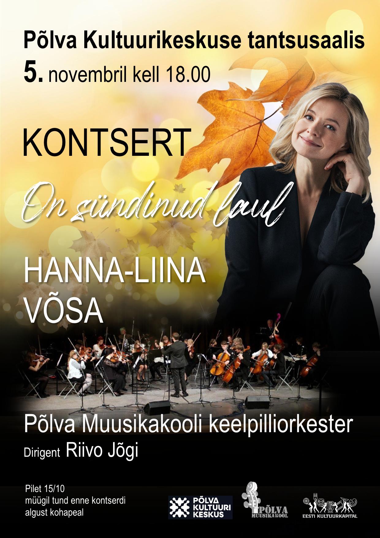 Hanna-Liina Võsa ja Põlva Muusikakooli keelpilliorkester