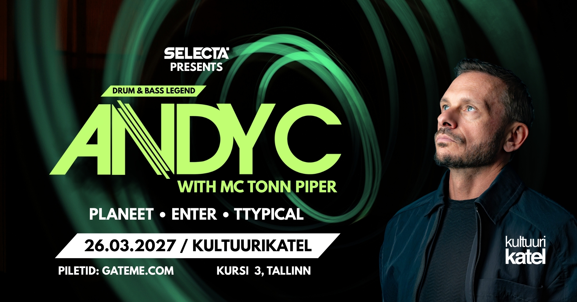 Selecta: ANDY C (UK)