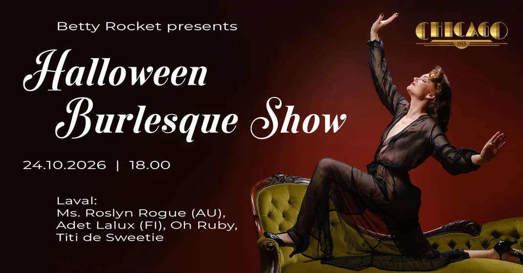 Betty Rocket presents: Halloween Burlesque Show