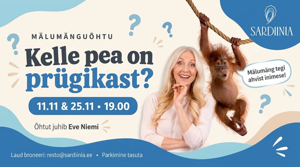 Meelelahutuslik mälumäng „Kelle pea on prügikast?“