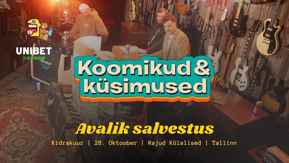 Koomikud & Küsimused - UUE HOOAJA SALVESTUS